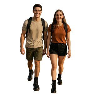 Dr Martens Size 9 Zavala Unisex Durable Combat Lace-Up Punk Goth Platform Boot